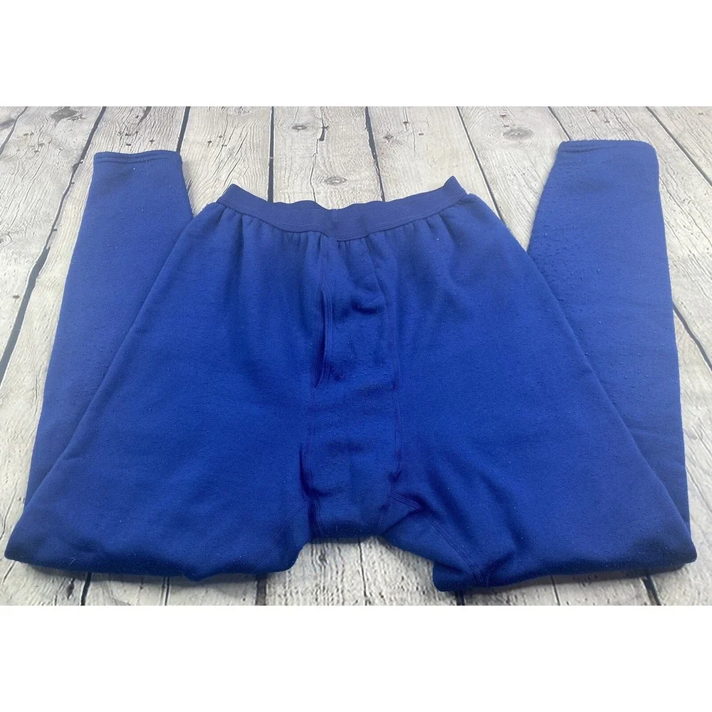 Patagonia Capilene Base Layer Mens Large Long Underwear Bottoms Pants Blue